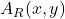 A_{R} (x,y)